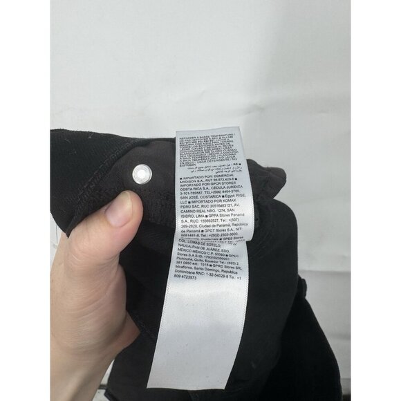 Old Navy Mid Rise Boyfriend Jeans Women 2 Petite Black NEW‎ Distressed Preppy - Picture 6 of 10